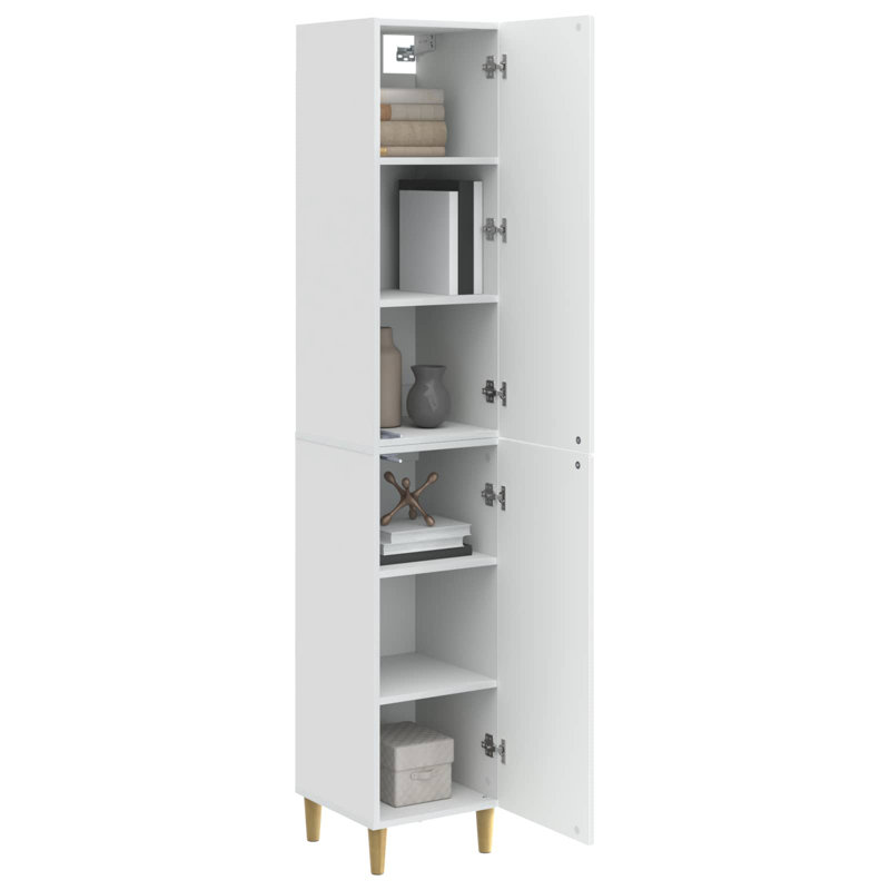 Storage Cabinet, High Gloss White