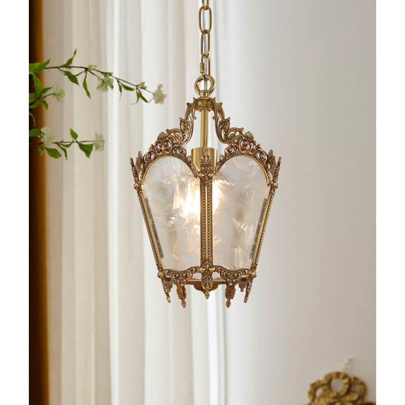 Lustre en verre de style américain Nordic