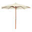 Kyng 300 cm W X 300 cm D Hexagonal Market Parasol with Crank Lift-1720902229