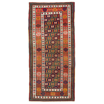 Tapis antique antique Talish Caucase, vers 1875