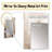 Cubism Beige Synergy - Abstract Wall Mirror, Modern Decorative Mirror, Printed Metal Art-2049467243