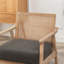 Fauteuil en polyester de 27 po Nicki-140981604