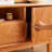 Cherry wood color Solid Wood TVStands-1254017740