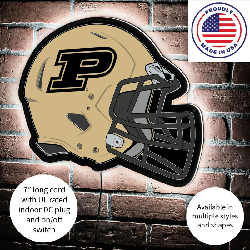 Enseigne murale NCAA Team, Université Purdue