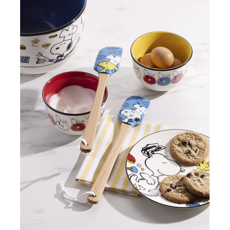 Lenox Chef Snoopy Spatulas, Set of 2, Blue