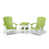 Vert citron / blanc