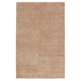 Jaipur Living Origin SAG04 Handknotted Solid Taupe Area Rug (6'x9')