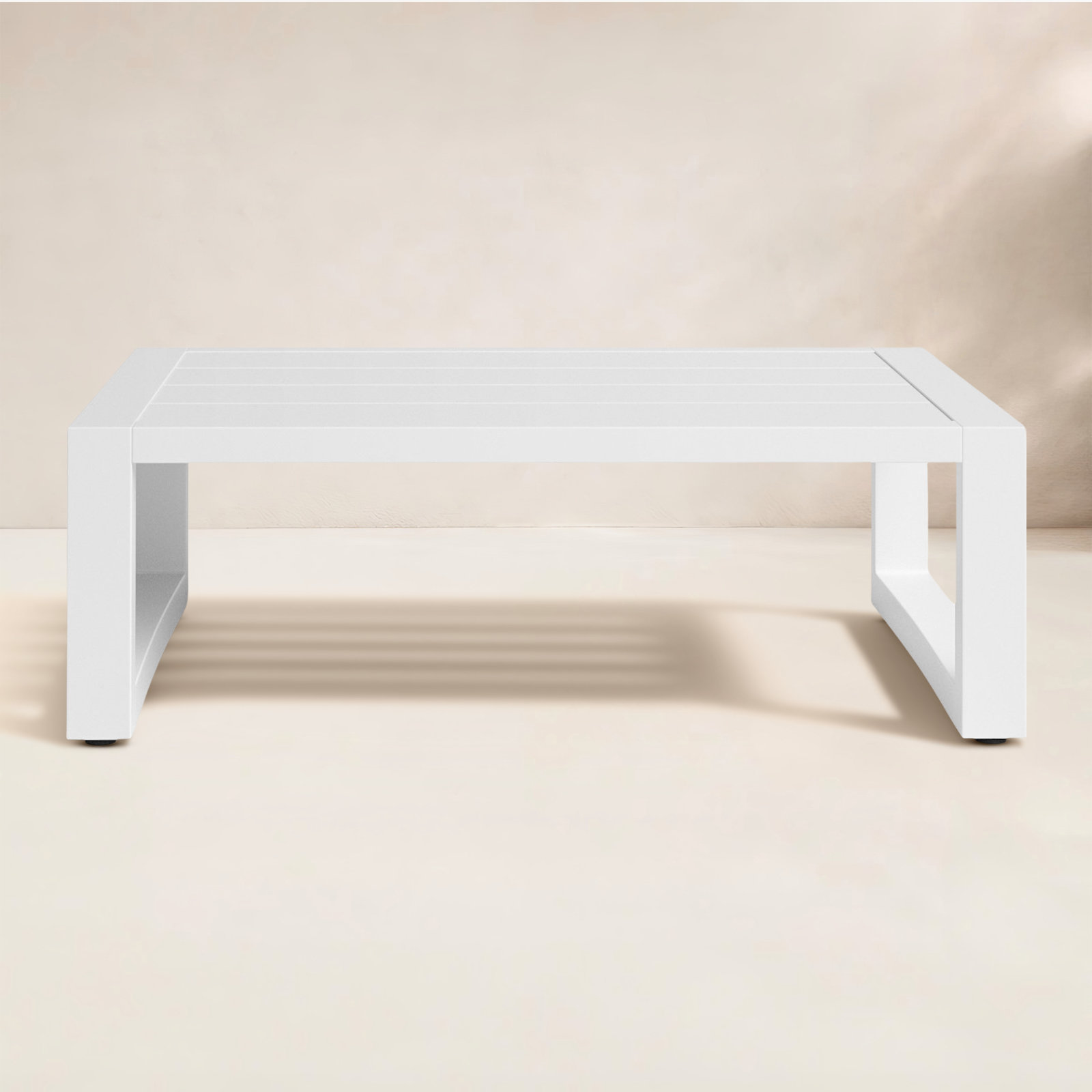Camela 54.13'' Aluminum Outdoor Coffee Table