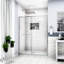 Paroi de douche coulissante simple H 60 po x H 72 po