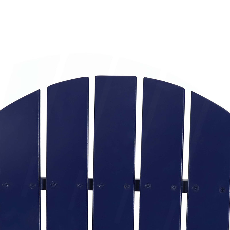 Kalicki Outdoor Adirondack Chair, Dark Blue