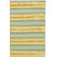 Tapis rayé orange / vert Iosif-1899091365