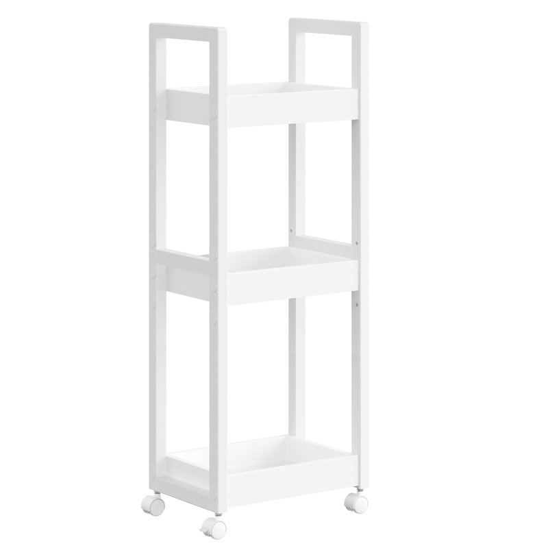 Bindy 30cm W Steel Shelving Unit, White