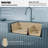 Karran Undermount Quartz Composite 32'' X 19-1/2'' 60/40 Double Bowl Kitchen Sink-35699377