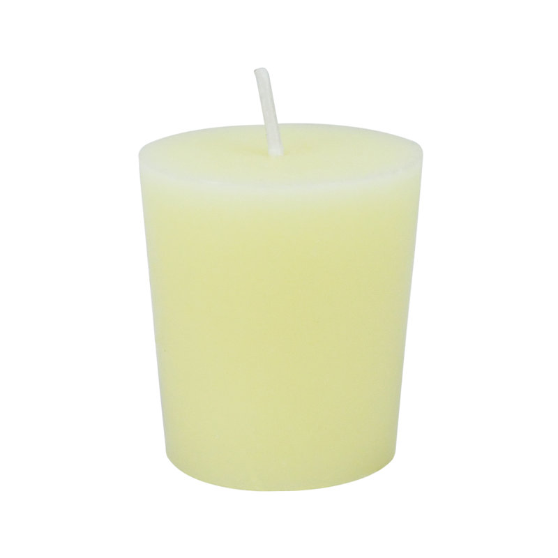 Bougie votive sans parfum Votive, Ivoire, Ensemble de 12