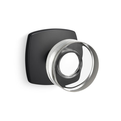 Faux bouton Luna, chrome poli
