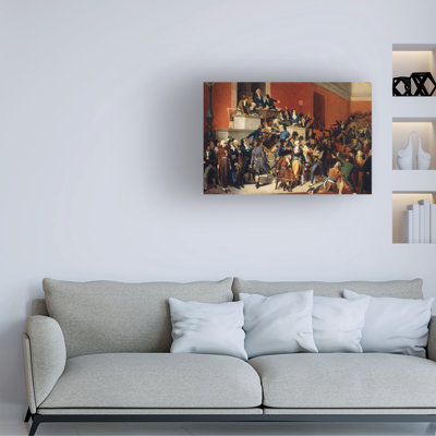 Art sur toile, "Le 9 thermidor" par Raymond Quinsac Monvoisin