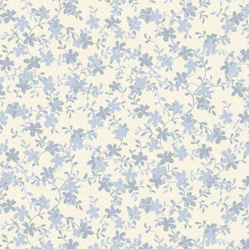 Laura Ashley Misterton Trail Pale Seaspray Blue Wallpaper