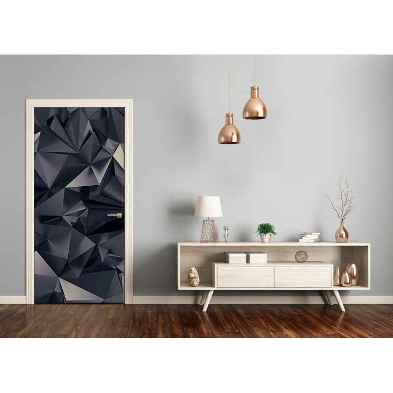 Abstract Door Decal
