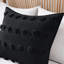 Très grand / très grand lit - édredon noir, intérieur en microfibre à nettoyer