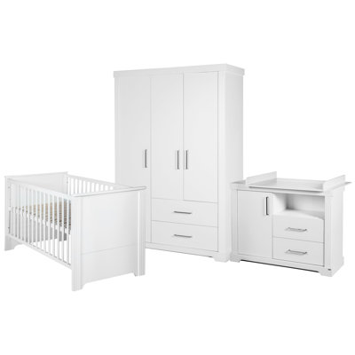 Maxi Convertible 3 -Piece Nursery Furniture Set