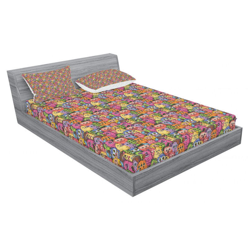 Microfiber Sheet Set, Full Sheet Set with Fitted Sheet