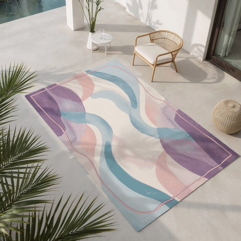 Tapis intérieur et extérieur Soft Dew, Rectangulaire 8 pi x 10 pi