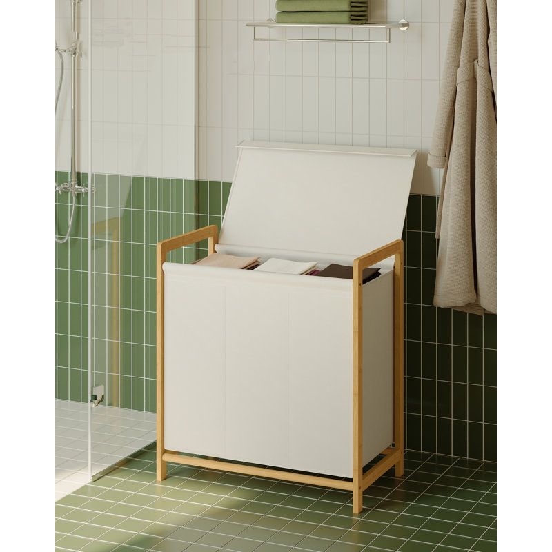 Bamboo Laundry Basket with Handles