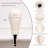 22'' Canvas Wig Head with 61'' Adjustable Tripod Stand, Mannequin Head Set for Styling