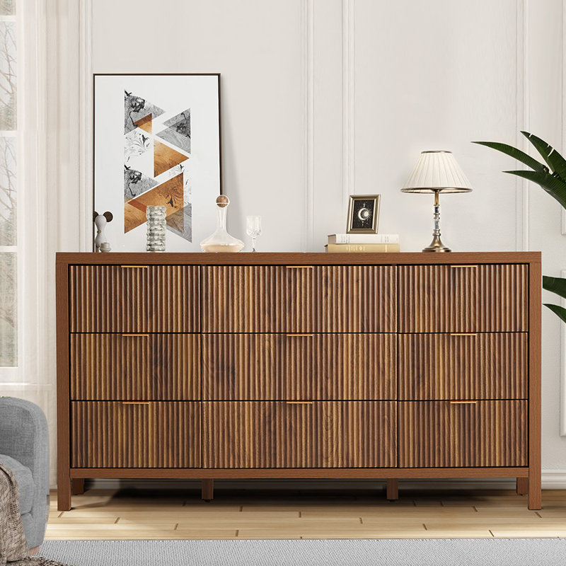 9 - Drawer Accent Chest, Walnut