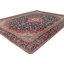 Tapis oriental unique de couleur mauve 9X12