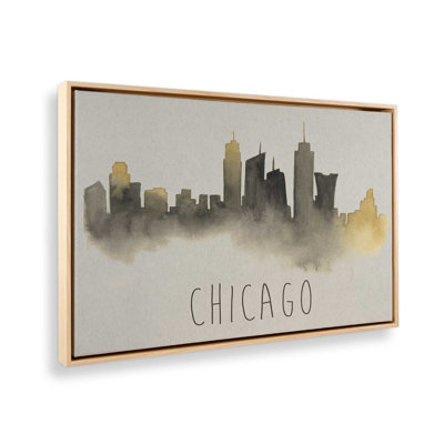 Chicago Skyline Fade