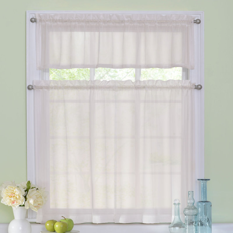Kitchen Curtain, Off White