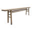 Lily's Living Vintage Console Table Extra Large Approx 8-10' Weathered Natural (Size & Color Vary)