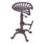 Tabouret de bar à hauteur réglable Gilbert