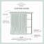 Rideau simple occultant et isolant avec œillets Prower Forest Hill-730337475-717871871