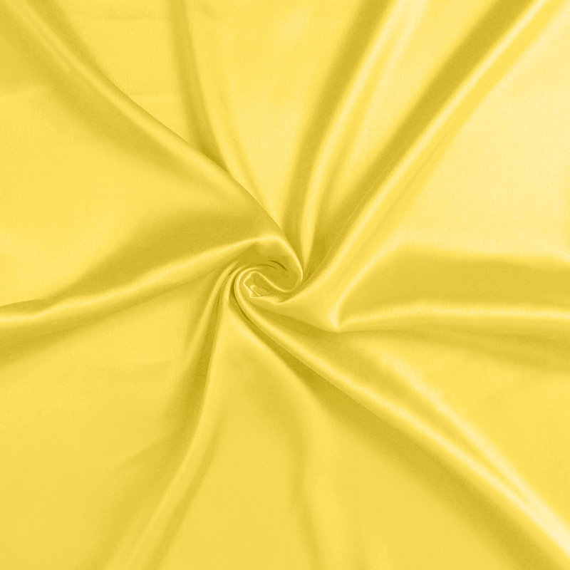 Taies d'oreiller en satin, Très grand, Chrome citron