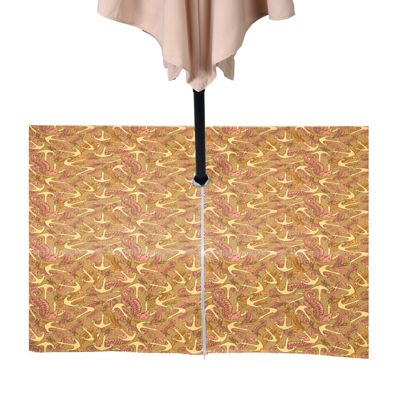 Geometric Tablecloth, 84" x 60"