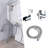 Round Hand Held Bidet With Faucet Handheld Bidet Sprayer For Toilet Handheld Bidet Toilet Sprayer-121644911