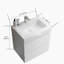 Meuble-lavabo simple 24 po avec surface solide-1108934228-1108934231