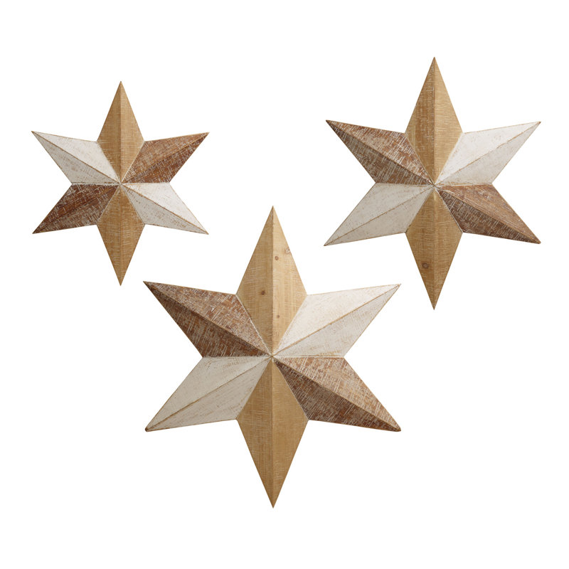 Elements 3 Piece Star Wall Décor Set