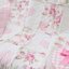 Jeté matelassé rose Greenland Home Fashions Veronica's Hearts - 50 po x 60 po, face 100% coton + dossier en microfibre, conception douce et réversible