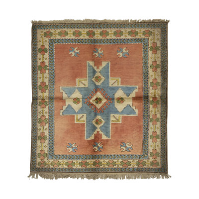 Wool Southwestern Area Rug