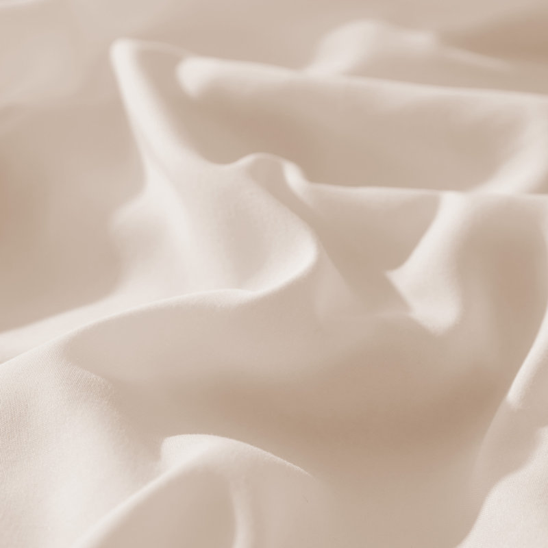 Ensemble de draps en microfibre rafraîchissant Nanotex avec poches profondes, Beige