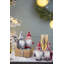 Fabric Gnome Table Sitter - Set of 6 - 3.3 x 2.8 x 6.7"H - Multi