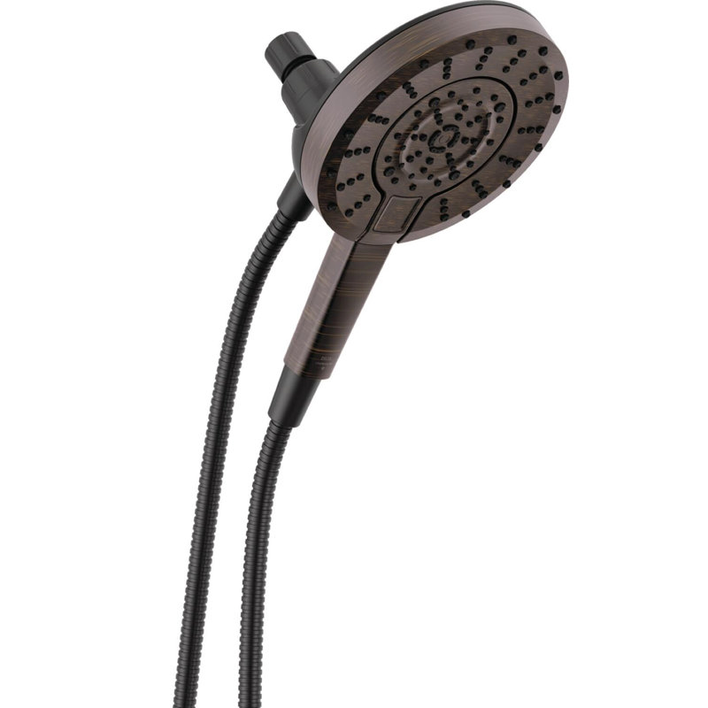 5-Setting In2ition 2-in-1 Dual Shower Head with Handheld High Pressure ProClean Spray 1.75 GPM Oil Rubbed Bronze