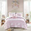 Ensemble de couette imprimée à fleurs en polyester pour lit simple/simple XL-135545832