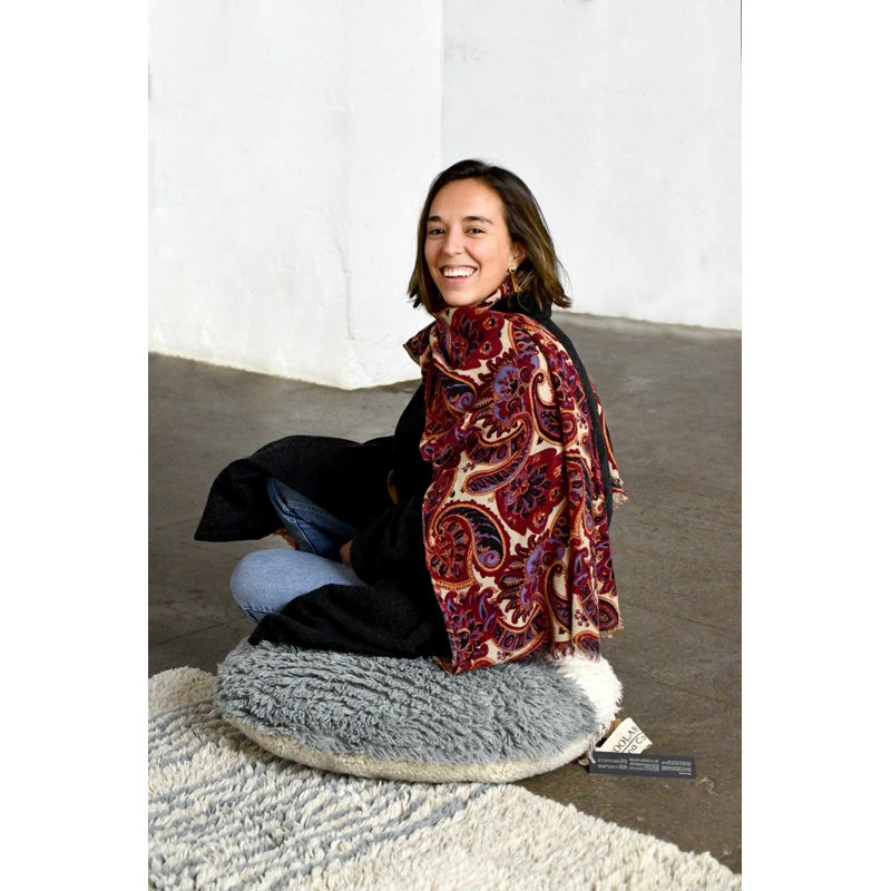 Regina Giménez Upholstered Pouf