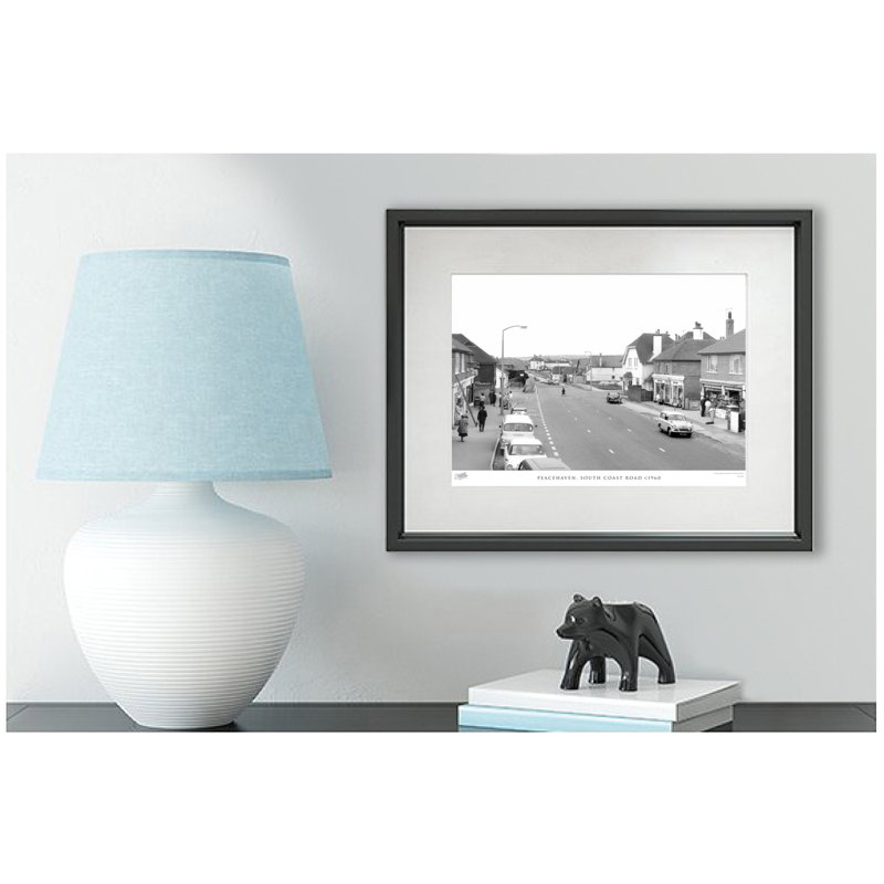 Peacehaven, South Coast Road C1960 by Francis Frith - Single Picture Frame Print, 60cm H x 80cm W x 2.3cm D