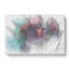 Bouquet Of Red Tulips In Abstract - Wrapped Canvas Print-55315488