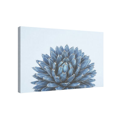 «Azure Bloom - Fine Art, estampe numérique sur toile tendue avec châssis